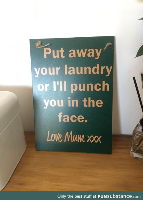 My mum just bought this