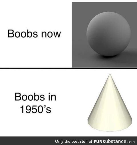 They couldn't render enough polygons back then