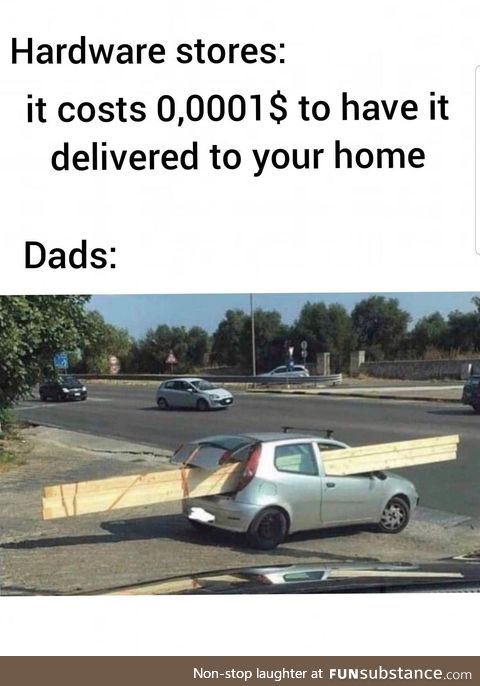 Pretty sure I got this... - Dad, probably
