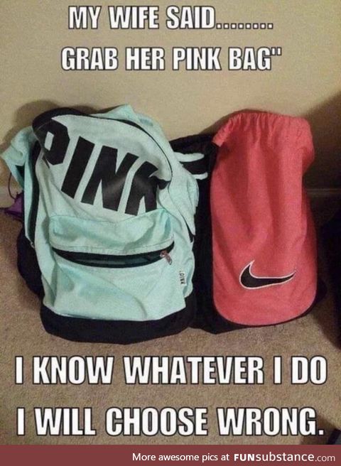 I would choose wrong anyway