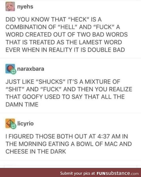 Goofy would be proud