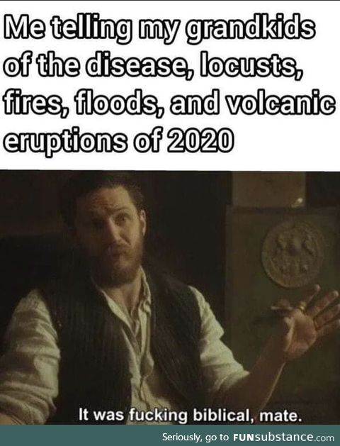 The end is near friends