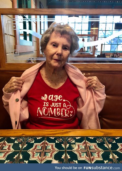 This is my grandma. She just turned 93. She told me she built planes during WW2, so