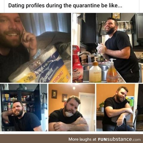 Dating profiles during a quarantine