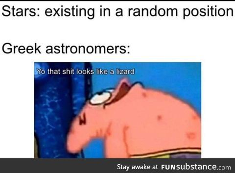 People had wild imaginations back then