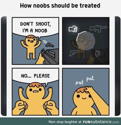 Noobs are people too