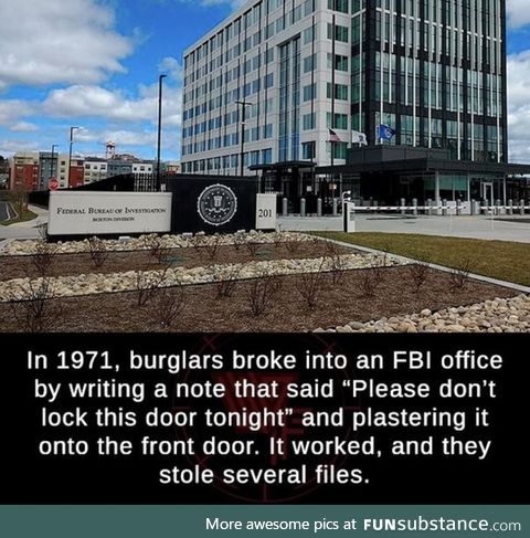 The FBI had a learning curve