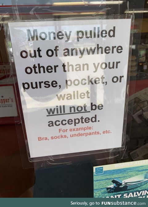 Stopped at a gas station and saw this sign on the entrance door