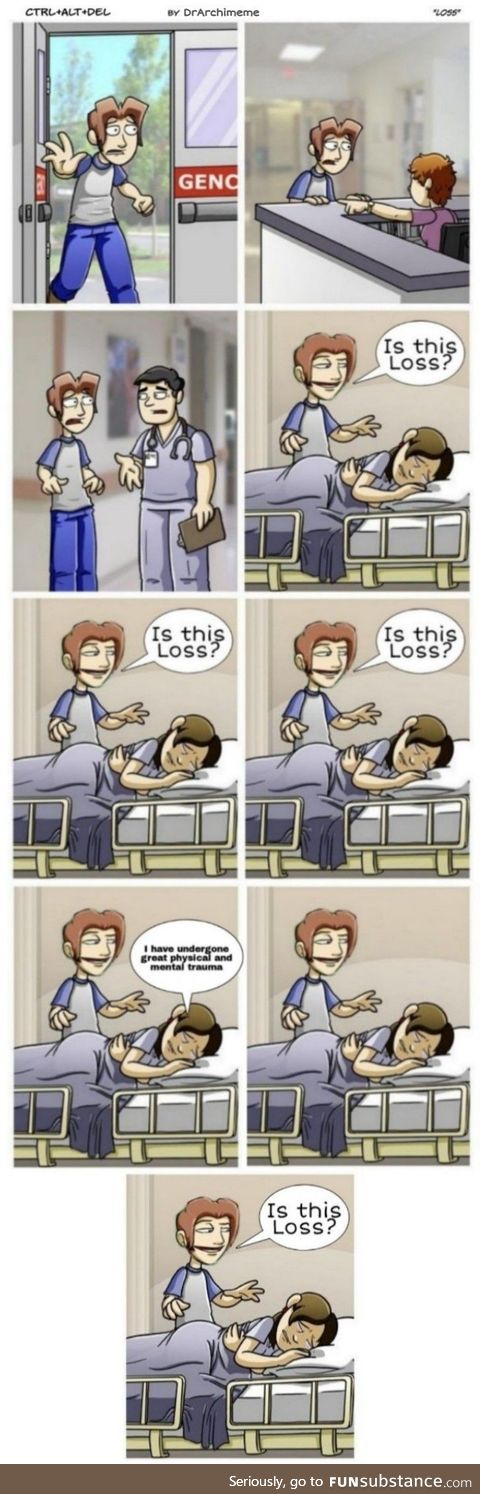From Today's Meme Archives: "Loss" (est. 2008). Requested by jrlol3
