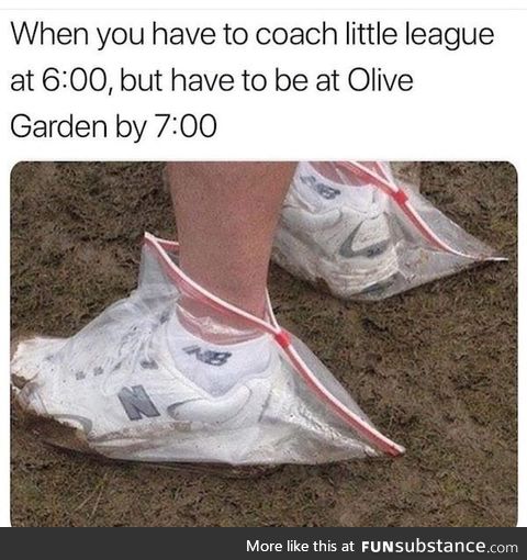 The breadsticks will flow