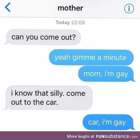 OK Gay, I’m father