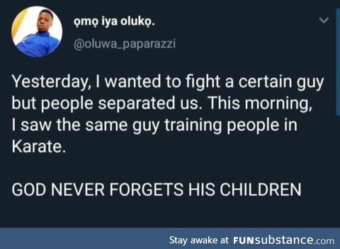 You just missed a front row seat to an epic KO