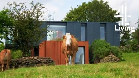Shipping Container House in Ireland