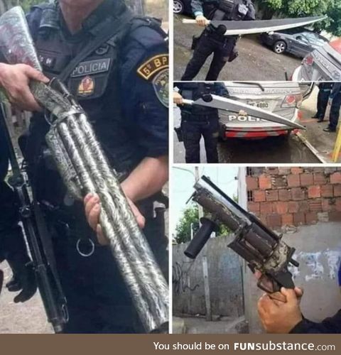 Some anime cartel fight happened in Brazil