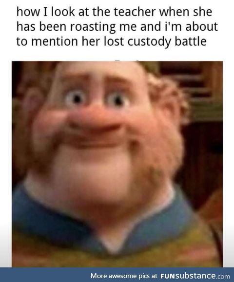 Know your place Ms. Evans
