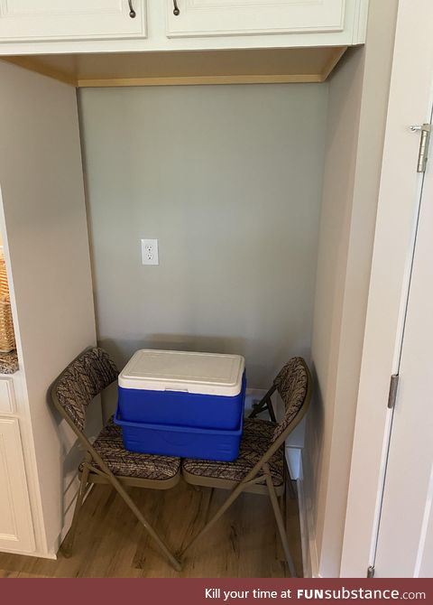 Got the refrigerator installed in my new house