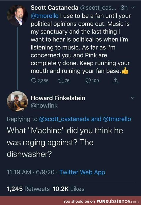 Rage Against the Washing Machine
