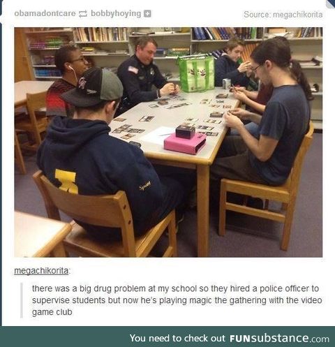 Police infiltrate magic the gathering