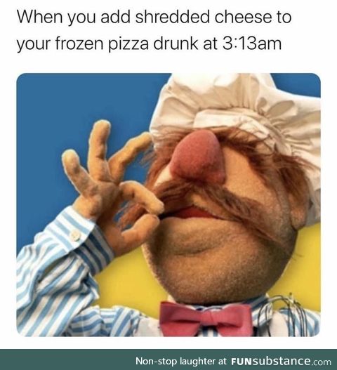 Now that's some gourmet s***