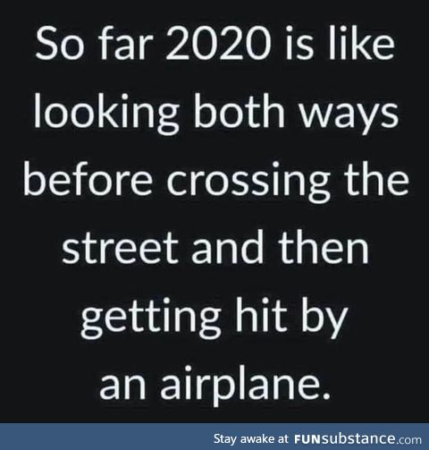 I wasn't even at the airport