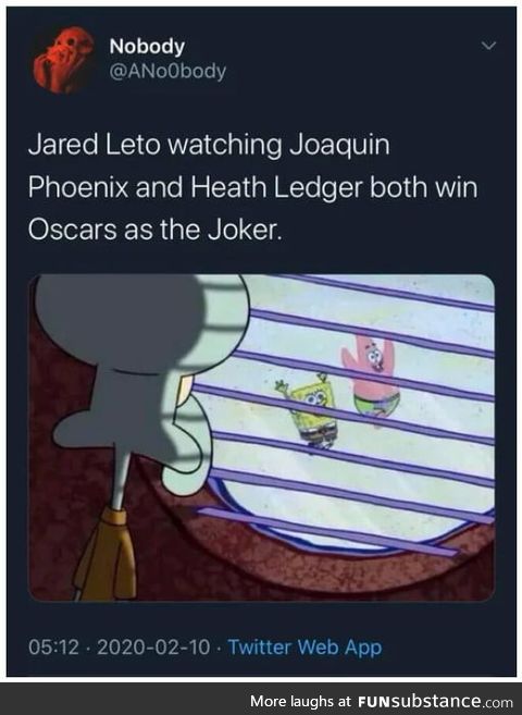 Jared is being sad