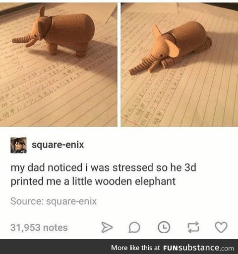 There is very little that a tiny elephant can't fix