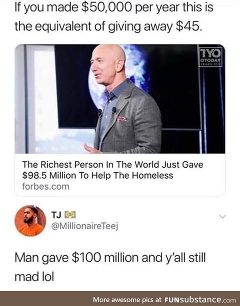 People will always be mad