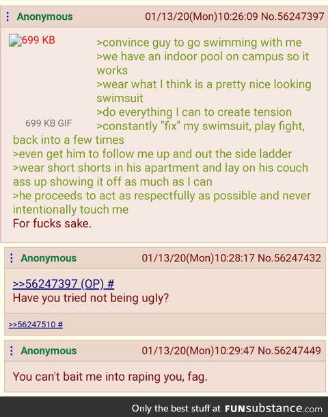 Femanon thinks guys are dense