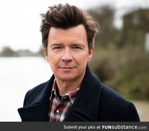 Rick Astley at 54 years old