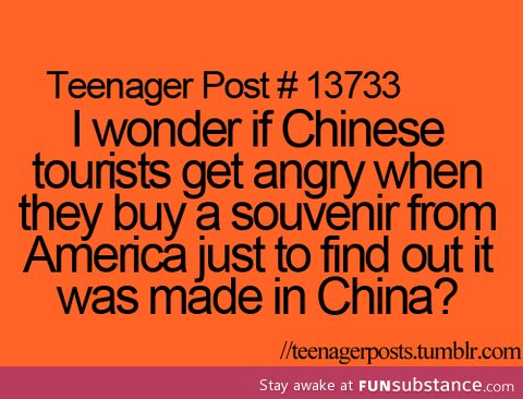 I wonder...