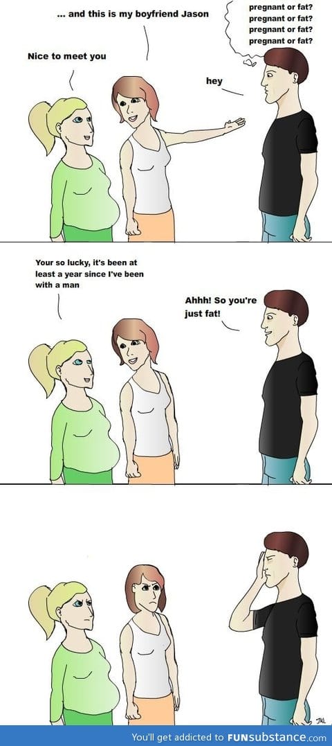 Some times it's hard to see