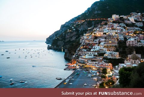 The amalfi coast (italy)