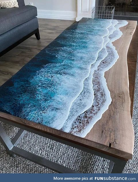 PsBattle: A painted living room table