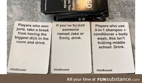 BUZZED is the most savage and hilarious drinking game to make the holidays more fun