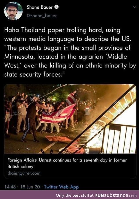 Continued unrest in former British colonies.