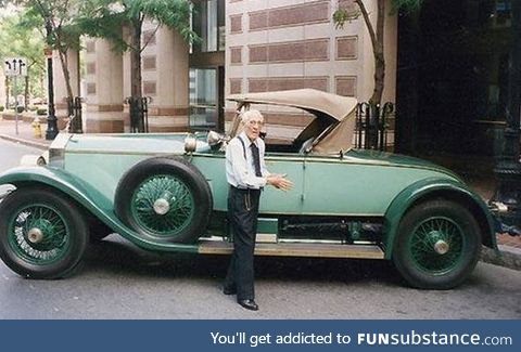 102 year old man drove the same car for 82 years