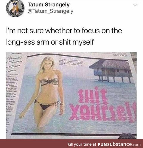 Shit yourself