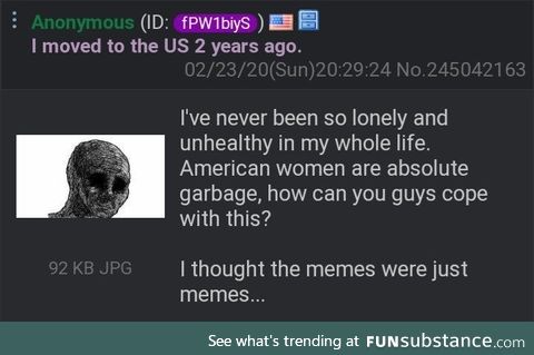 Anon is settling in just fine