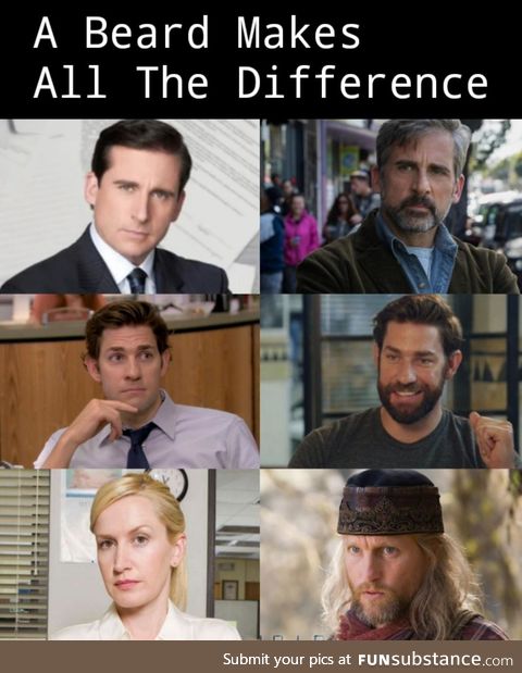 Beards change everything