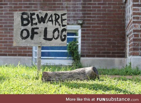 Beware of log