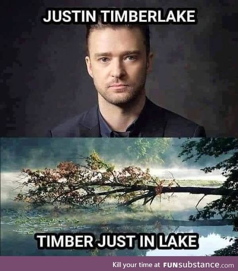 If a Timberlake falls in the forest and nobody is around to hear them, do they make a