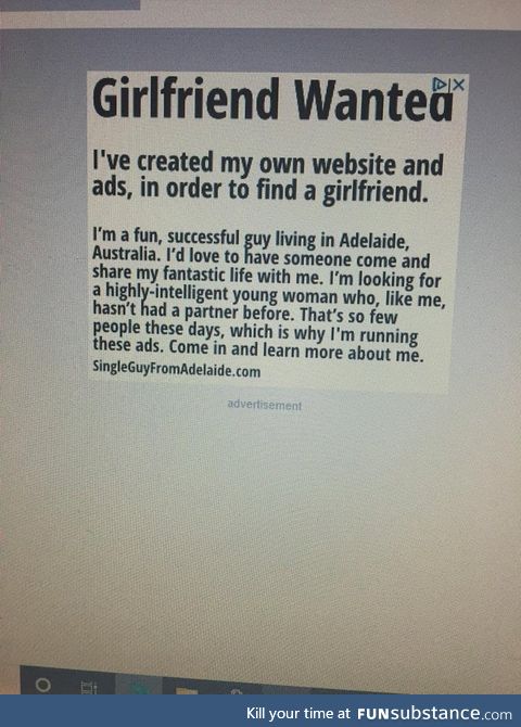 Feel like helping the guy, he's far less cringey than it looks at first glance.