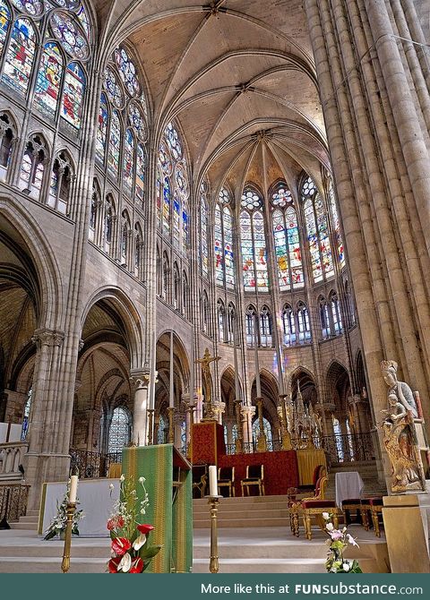Basilique royale de Saint-Denis, France