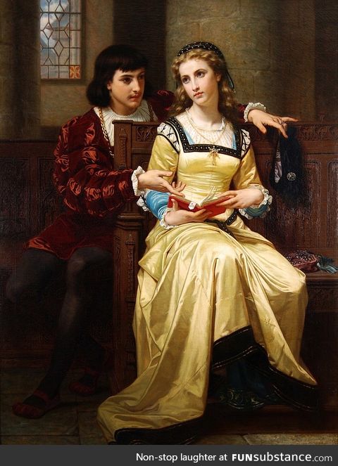 Romeo and Juliet by Hugues Merle, France