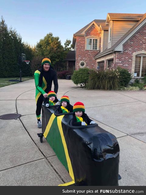 Jamaica Bobsled team costume