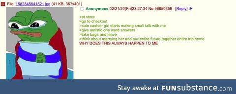 Anon cannot talk to girls