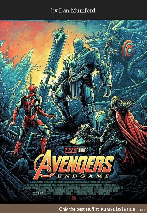 Incredible Avengers Endgame Art