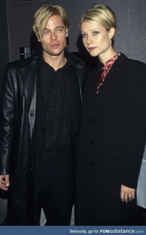 Brad Pitt and Gwyneth Paltrow would like to speak to your manager, circa 1995