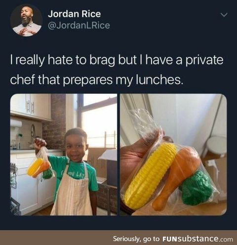 Finally, some good f*cking bagged lunches