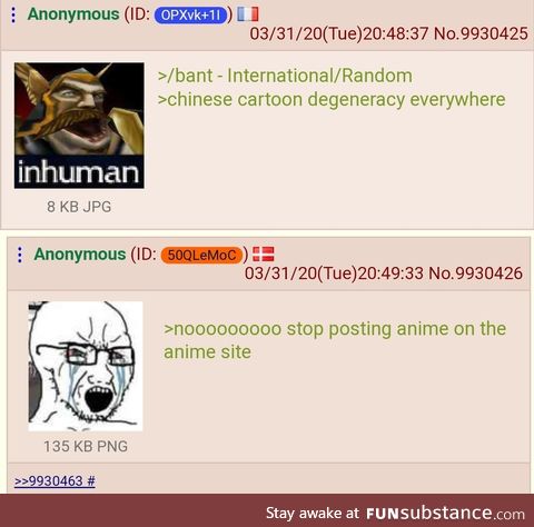 Anon sees Chinese cartoon degeneracy everywhere